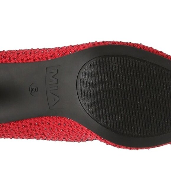 BRAND NEW in the Box! Cute Red Sparkle Bootie - Picture 4 of 5